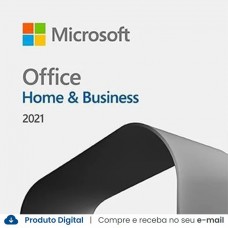 Microsoft Office Home and Business 2021 ESD, Digital para Download, T5D-03487
