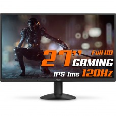 Monitor Gamer AOC, 27 Pol, Full HD, IPS, 1ms, 120Hz, Adaptive-Sync, HDMI/VGA, 27B30H3