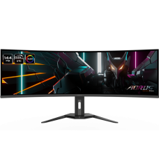 Monitor Gamer Gigabyte Aorus CO49DQ, 49 Pol, OLED, Curvo, Double Quad HD, HDR, 144Hz, 0.03ms, FreeSync Premium Pro, 20VM0-CO49DQBT-1SAR