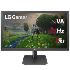 Monitor Gamer LG, 21.5 Pol, Full HD, VA, 75Hz, 5ms, FreeSync, HDMI/VGA, 22MP410-B