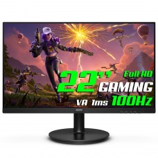 Monitor Gamer Philips, 22 Pol, Full HD, 100Hz, 1ms, LED, VA, HDMI/VGA, 221V8LB