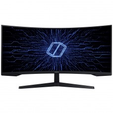 Monitor Gamer Samsung Odyssey G5, 34 Pol, VA, Curvo, UltraWide, WQHD, 1ms, 165Hz, HDR10, FreeSync Premium, HDMI/DP, LC34G55TWWLMZD