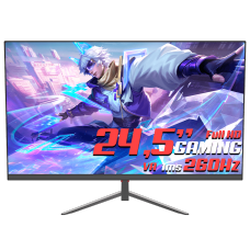 Monitor Gamer SuperFrame Precision, 24,5 Pol, Full HD, VA, 1ms, 260Hz, FreeSync/G-Sync, HDMI/DP, Preto, SFPFB-24260-FHD