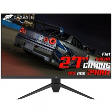 Monitor Gamer SuperFrame Precision, 27 Pol, Full HD, Fast IPS, 240Hz, 1ms, RGB, FreeSync, HDR, HDMI/DP, SFPFB-27240-FHD-PRO