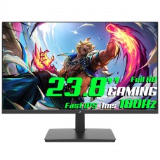 Monitor Gamer SuperFrame View, 23.8 Pol, Full HD, Fast IPS, 1ms, 180Hz, 99% sRGB, FreeSync, HDMI/DP, SFVFB-24180-FHD-PRO