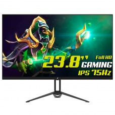 Monitor Gamer SuperFrame View, 23.8 Pol, Full HD, IPS, 75Hz, 99% sRGB, FreeSync, HDMI/VGA, SFVFB-2475-FHD