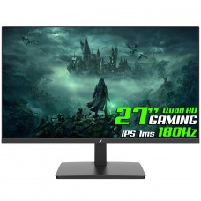 Monitor Gamer SuperFrame View, 27 Pol, Quad HD, IPS, 1ms, 180Hz, 99% sRGB, HDR, FreeSync, HDMI/DP, SFVFB-27180-QHD-PRO