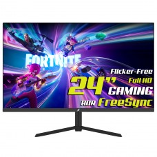 Monitor Gamer SuperFrame Vision, 24 Pol, Full HD, 100Hz, 102% sRGB, E-LED, HDR, FreeSync, HDMI/VGA, SFPFB-24100-FHD