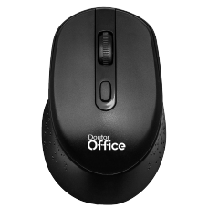 Mouse Dr. Office Sem Fio, 1600 DPI, USB 2.0, Black, MDR-0104-B