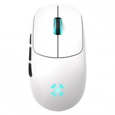 Mouse Gamer Fortrek Rogue, RGB, Wireless/Bluetooth/USB, 16000 DPI, 6 Botões, Branco