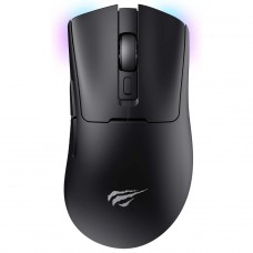 Mouse Gamer Havit MS966SE, Wireless/Bluetooth, RGB, 10000 DPI, 7 Botões, PMW3325, Preto