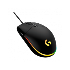 Mouse Gamer Logitech G203 Lightsync RGB, 6 Botões Programáveis, 8000 DPI, Black, 910-005793