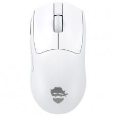 Mouse Gamer Ninja Zetsu, Wireless/Bluetooth, 12000 DPI, 6 Botões, Sensor PixArt 3311, Branco, GN-MS-ZTN3311WT