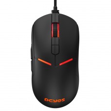 Mouse Gamer PCYes Argus, RGB, 12400 DPI, PWM 3327, 8 Botões, Preto, PMGABV