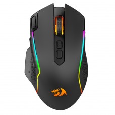 Mouse Gamer Redragon Taipan Pro, RGB, Wireless, 10000 DPI, 8 Botões Programáveis, Preto, M810RGB-PRO