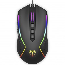 Mouse Gamer T-Dagger Darkangel V3, RGB, 4000 DPI, 8 Botões, Preto, T-TGM209 V3