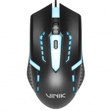 Mouse Gamer Vinik Norkes, USB, Rainbow, 1500 DPI, 3 Botões, Preto, MGNKRGB
