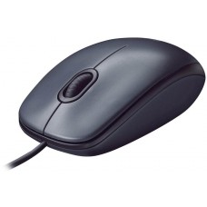 Mouse Logitech M100 1000 DPI, Optico, USB, Black, 910-001601-H