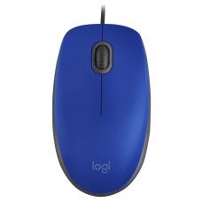 Mouse Logitech M110 Silent, USB, Azul, 910-006662