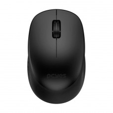 Mouse PCYes Mover Black, Wireless, 1600 DPI, 3 Botões, Preto, PMMWSCB