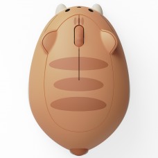 Mouse Temático Akko Orange Kate, Wireless/Bluetooth, 1600 DPI, Laranja