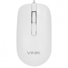 Mouse Vinik Dynamic Slim, 1600 DPI, 3 Botões, Branco, DM126B - Open Box
