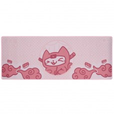 Mousepad Gamer Ninja MewMew, Control, Grande, 800x300mm, Rosa, GN-MP-MMCEP