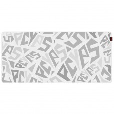 Mousepad Gamer PCYes Signature Extended White Ghost, Extra Grande, 900x420mm, Branco, PMS90X42WG