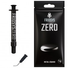 Pasta Térmica Friosys Zero 1g, 74W/m-K, Composto de Metal Líquido, FSYZER1G