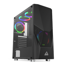 PC GAMER CAPTAIN Intel Core i5 12400F / AMD Radeon RX 9060 / 16GB DDR4 (2X8GB) / SSD 480GB