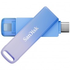 Pendrive SanDisk Creator Phone Drive, 128GB, USB-C e Lightning, Azul, SDIXD0N-128G-GN6TP