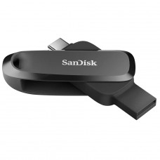 Pendrive SanDisk Phone Drive, 256GB, USB-C e USB 3.2, Preto, SDDDC6-256G-G46