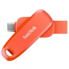 Pendrive SanDisk Phone Drive, 32GB, USB-C e USB 3.2, Laranja, SDDDC6-032G-G46NO
