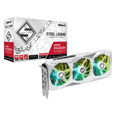 Placa De Vídeo ASRock AMD Radeon RX 6650 XT Steel Legend OC, 8GB, GDDR6, FSR, Ray Tracing, 90-GA4GZZ-00UANF
