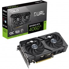 Placa de Vídeo Asus Dual NVIDIA GeForce RTX 4060 Ti EVO OC, 16GB, GDDR6, DLSS, Ray Tracing, DUAL-RTX4060TI-O16G-EVO