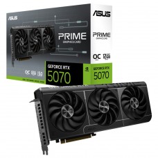 Placa de Vídeo Asus Prime NVIDIA GeForce RTX 5070 OC Edition, 12GB, GDDR7, DLSS, Ray Tracing, 90YV0M10-M0NA00