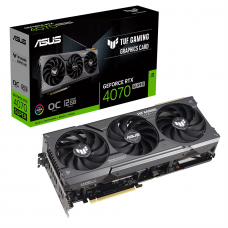 Placa de Vídeo Asus TUF Gaming GeForce RTX 4070 Super OC, 12GB, GDDR6X, DLSS, Ray Tracing, TUF-RTX4070S-O12G-GAMING
