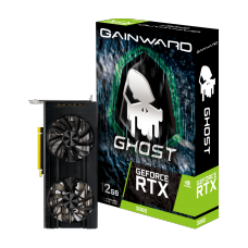 Placa de Vídeo Gainward NVIDIA GeForce RTX 3060 Ghost, LHR, 12GB, GDDR6, DLSS, Ray Tracing, NE63060019K9-190AU