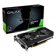 Placa de Vídeo Galax, GeForce, GTX 1650 EX PLUS, 4GB, 1-Click OC, GDDR6, 128-bit, 65SQL8DS93E1 