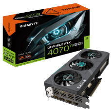 Placa De Video Gigabyte GeForce RTX 4070 Ti Super Eagle OC, 16GB, GDDR6X, DLSS, Ray Tracing, GV-N407TSEAGLE OC-16GD