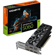 Placa de Vídeo Gigabyte NVIDIA GeForce RTX 5060 OC Low Profile, 8GB, GDDR7, DLSS, Ray Tracing, GV-N5060OC-8GL