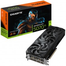 Placa de Vídeo Gigabyte NVIDIA GeForce RTX 5070 Ti Windforce OC SFF, 16GB, GDDR7, DLSS, Ray Tracing, GV-N507TWF3OC-16GD