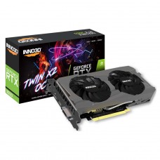 Placa de Vídeo INNO3D GeForce RTX 3050 TWIN X2 OC, 8GB, GDDR6, DLSS, Ray Tracing, N30502-08D6X-1711VA41