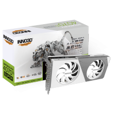 Placa de Vídeo INNO3D NVIDIA GeForce RTX 4070 Ti Super X2 OC White, 16GB, GDDR6X, DLSS, Ray Tracing, N407TS2-166XX-186156W