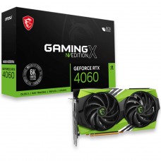 Placa De Vídeo MSI GeForce RTX 4060 Gaming X NVIDIA Edition, 8GB, GDDR6, DLSS, Ray Tracing, MSI 912-V516-033