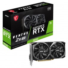 Placa de Vídeo MSI NVIDIA GeForce RTX 3050 VENTUS 2X XS OC, 8GB GDDR6, DLSS, Ray Tracing, 912-V809-4266