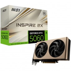 Placa de Vídeo MSI NVIDIA GeForce RTX 5060 Inspire 2X OC, 8GB, GDDR7, DLSS, Ray Tracing, G506-8I2C