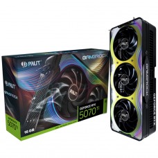 Placa de Vídeo Palit NVIDIA GeForce RTX 5070 Ti GameRock, 16GB, GDDR7, DLSS, Ray Tracing, NE7507T019T2-GB2030G