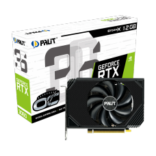 Placa de vídeo Palit RTX 3060 StormX OC, LHR, 12GB GDDR6, DLSS, Ray Tracing, NE63060S19K9-190AF