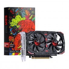 Placa de Vídeo PCYes Radeon RX 550 Dual Fan Graffiti Series, 4GB GDDR5, 128bits, PAJRX550DR5DF